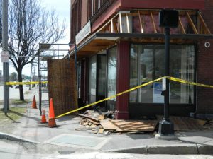 bangor area homeless shelter under construction photo