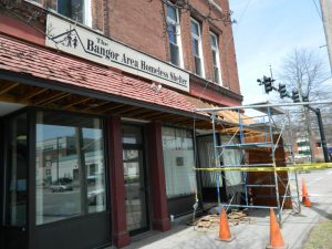 bangor area homeless shelter under construction photo